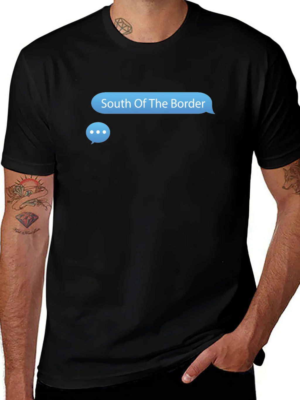 South Of The Border Text Bubble Graphic Tee product image 1