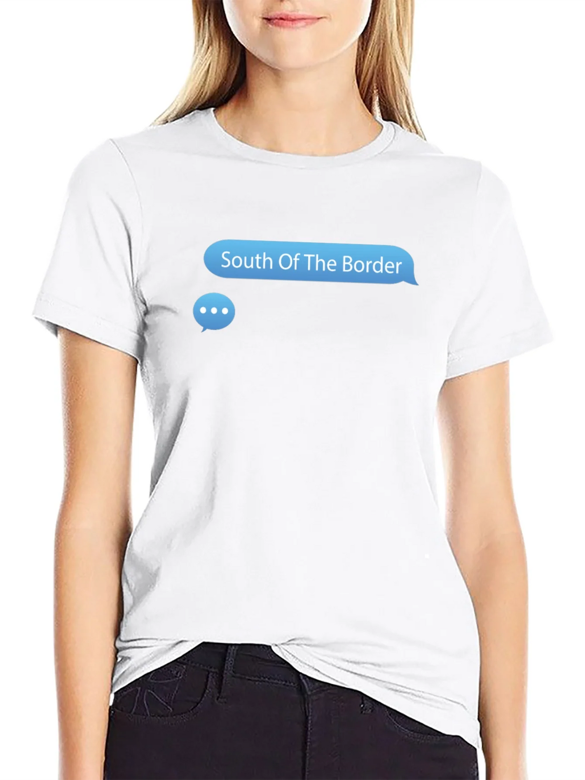 South Of The Border Text Bubble Graphic Tee product image 8