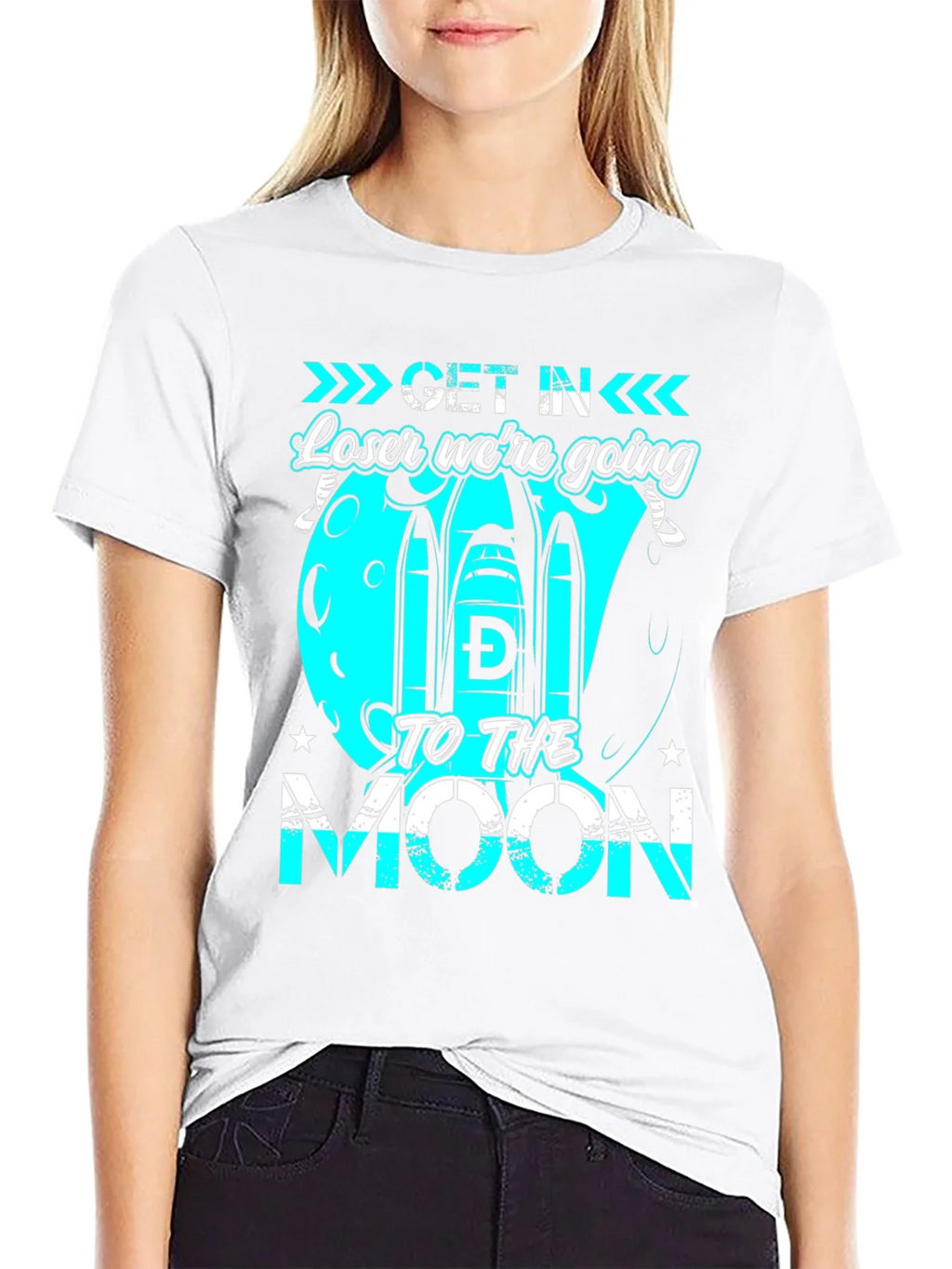 Get in Loser Were Going to the Moon T-Shirt product image 8