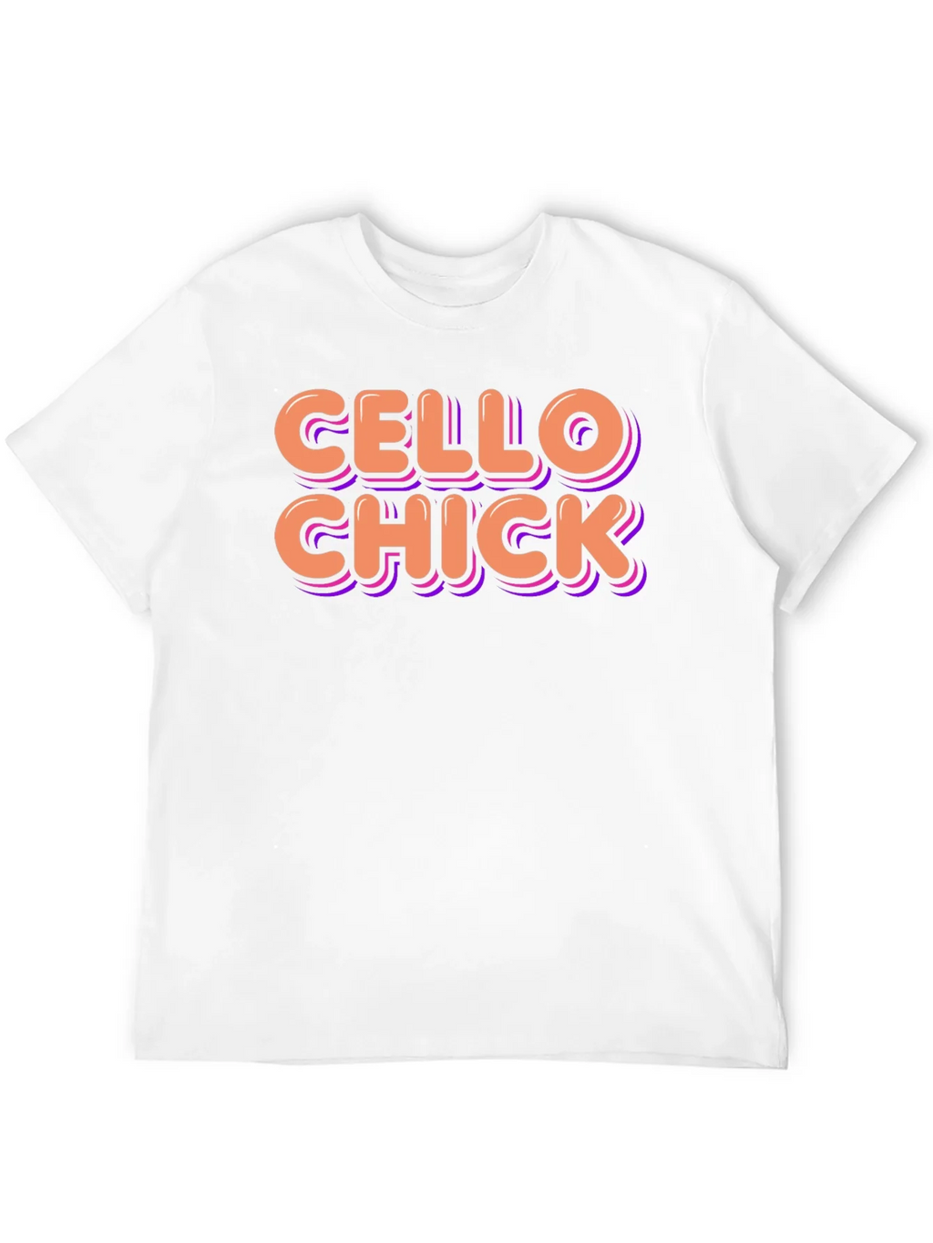 Cello Chick Graphic T-Shirt - Music Lover Tee product image 11