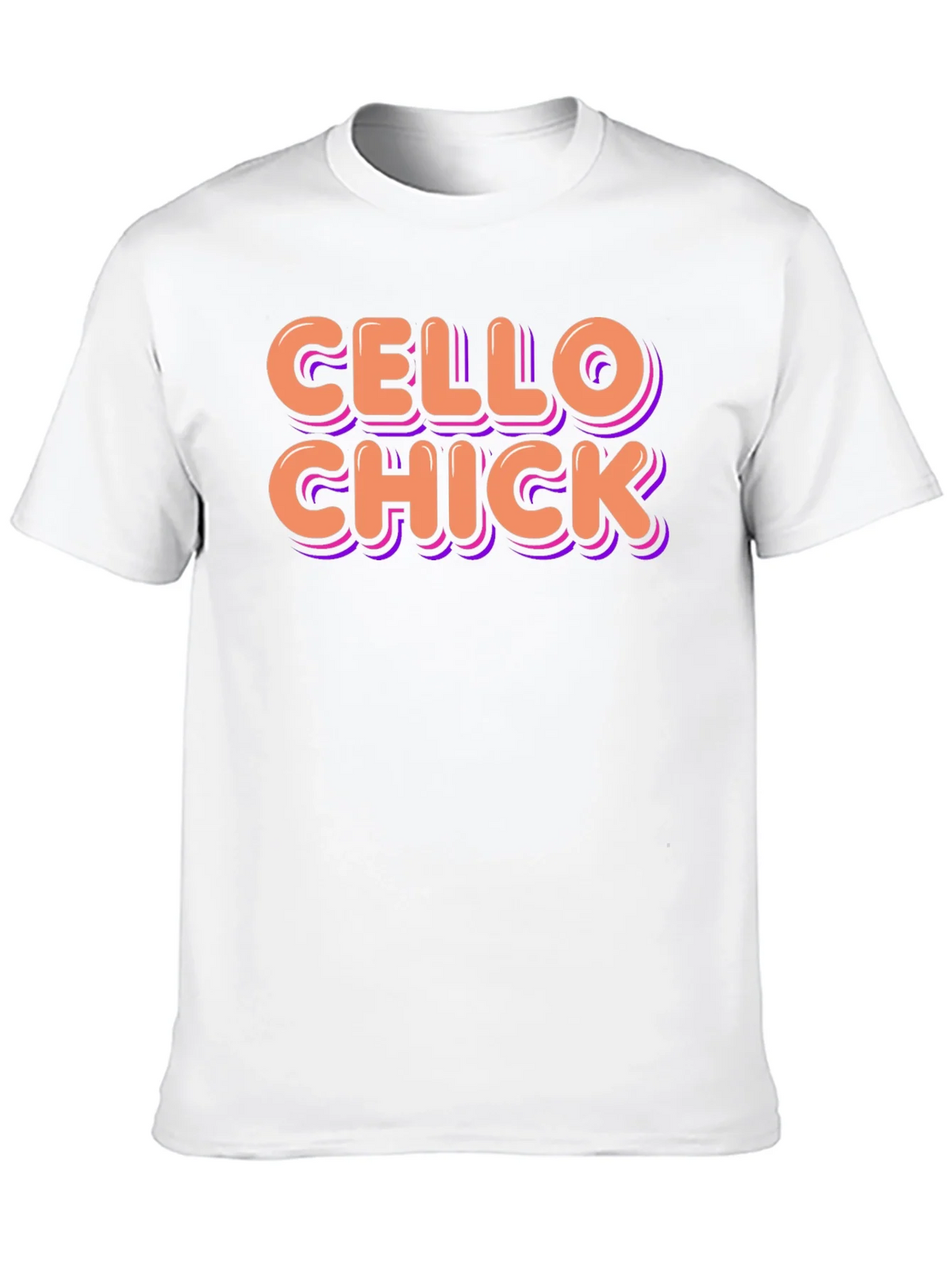 Cello Chick Graphic T-Shirt - Music Lover Tee product image 9