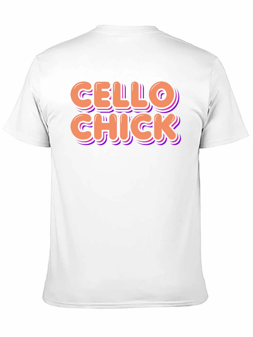 Cello Chick Graphic T-Shirt - Music Lover Tee product image 10