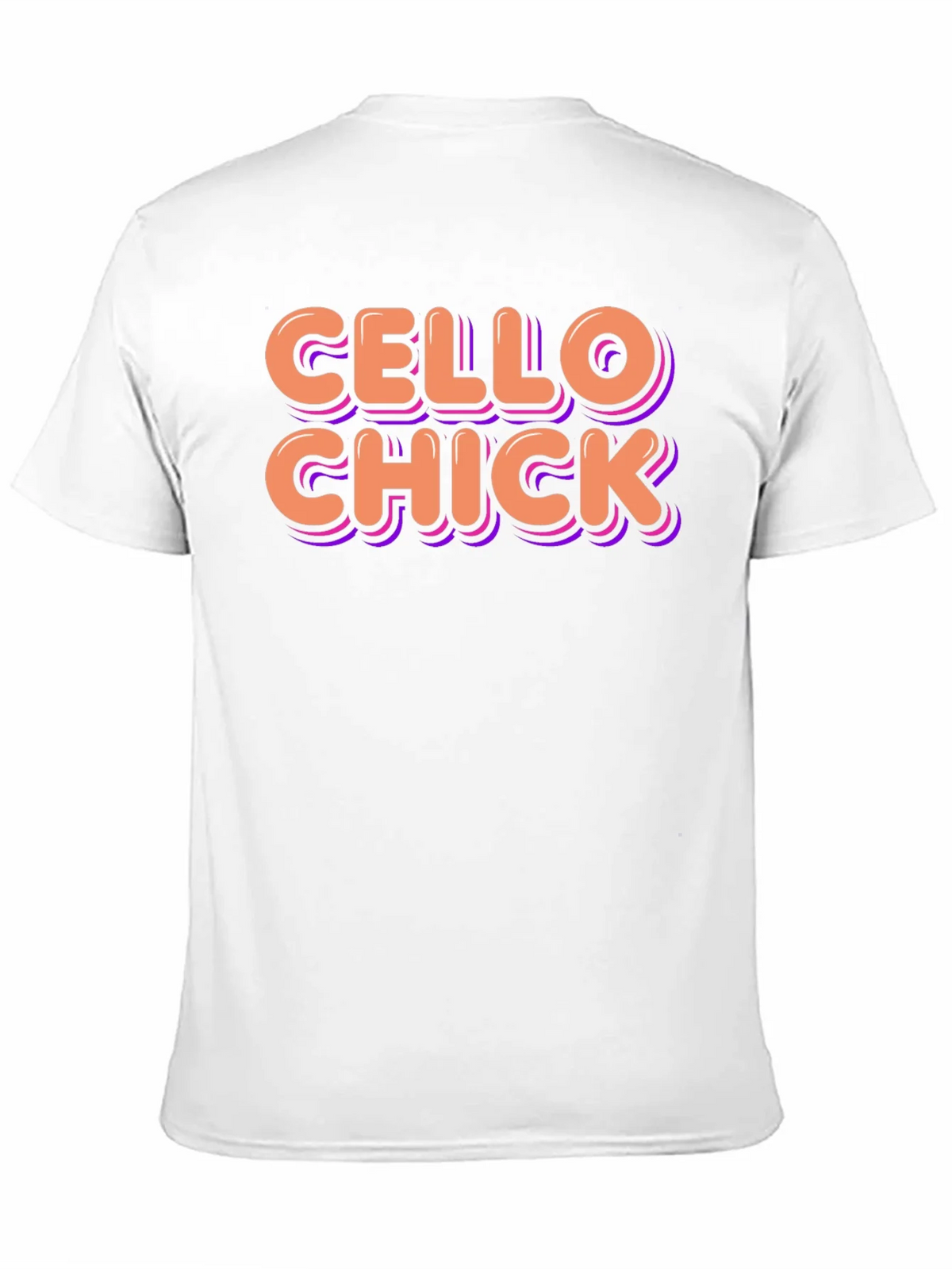 Cello Chick Graphic T-Shirt - Music Lover Tee product image 10