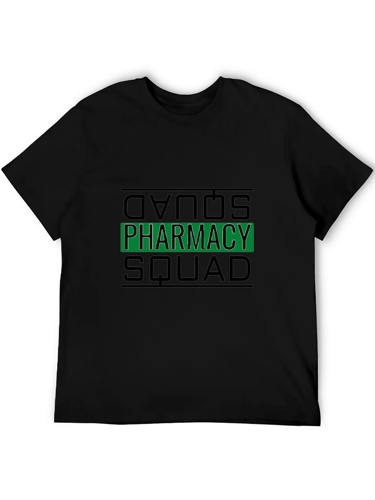 Pharmacy Squad Black T-Shirt product image 4