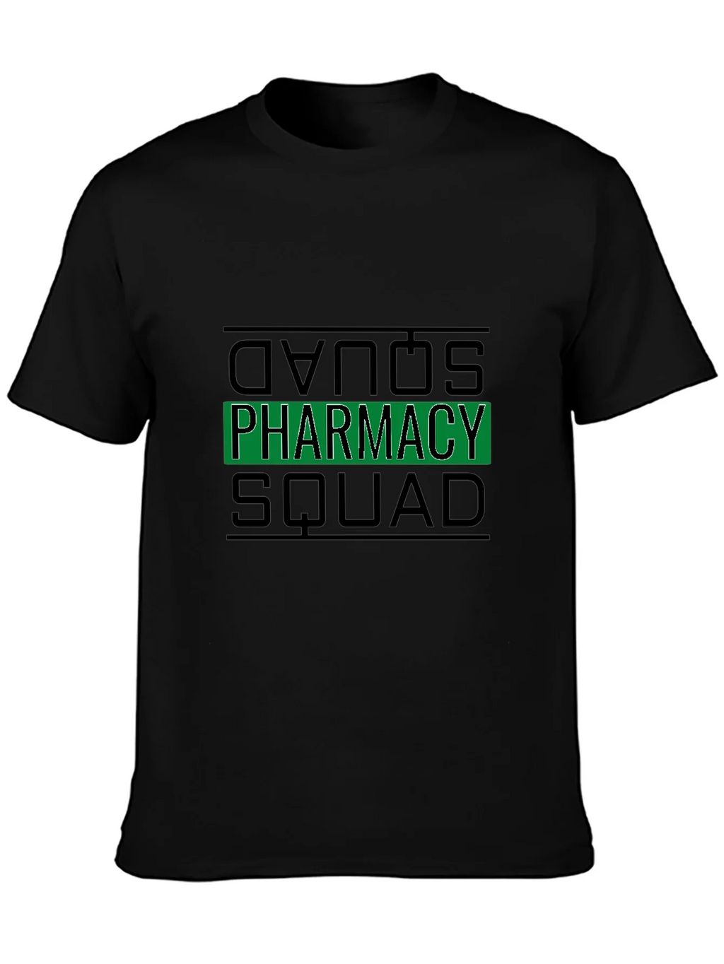 Pharmacy Squad Black T-Shirt product image 3