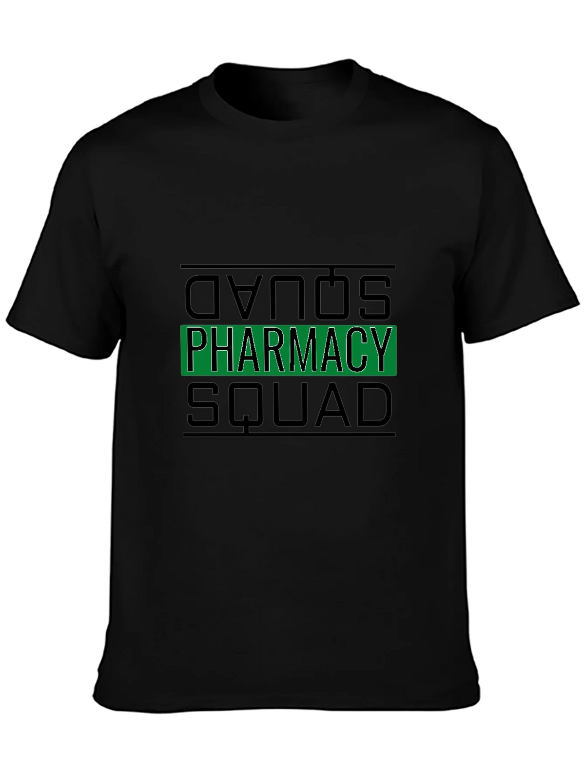 Pharmacy Squad Black T-Shirt product image 3