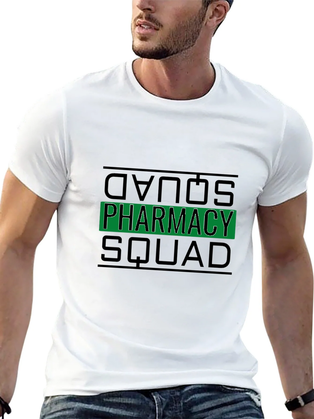 Pharmacy Squad Black T-Shirt product image 9