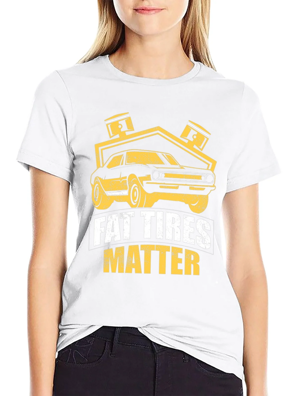 Fat Tires Matter T-Shirt Car Enthusiast Tee product image 7