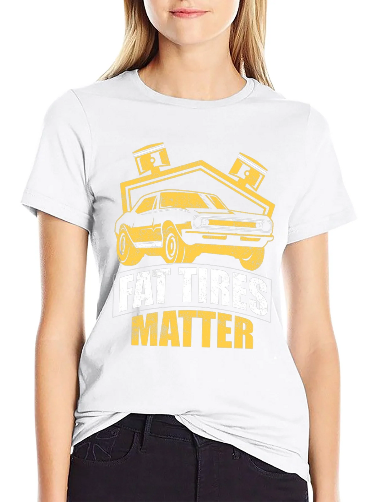 Fat Tires Matter T-Shirt Car Enthusiast Tee product image 7
