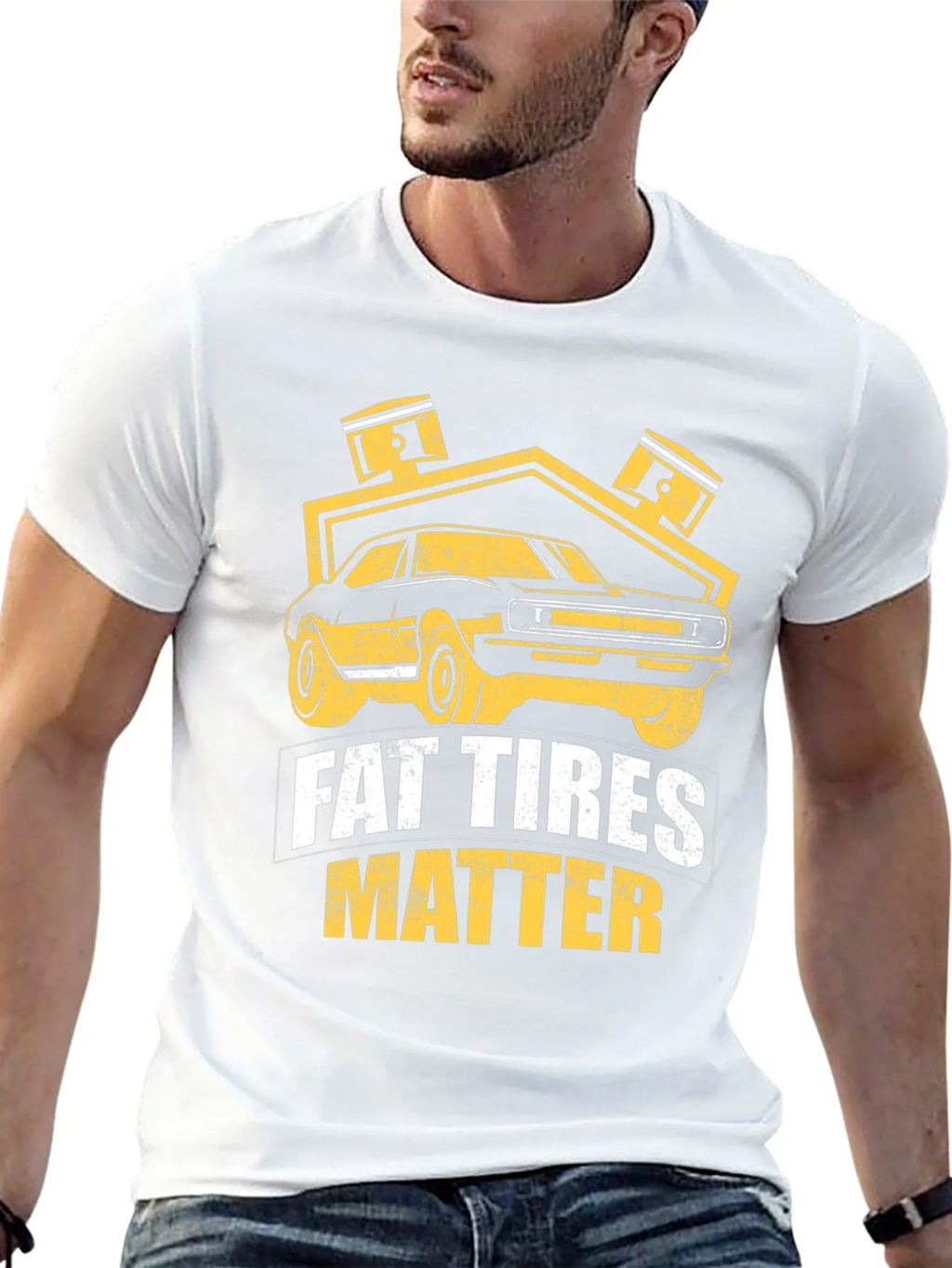 Fat Tires Matter T-Shirt Car Enthusiast Tee product image 10