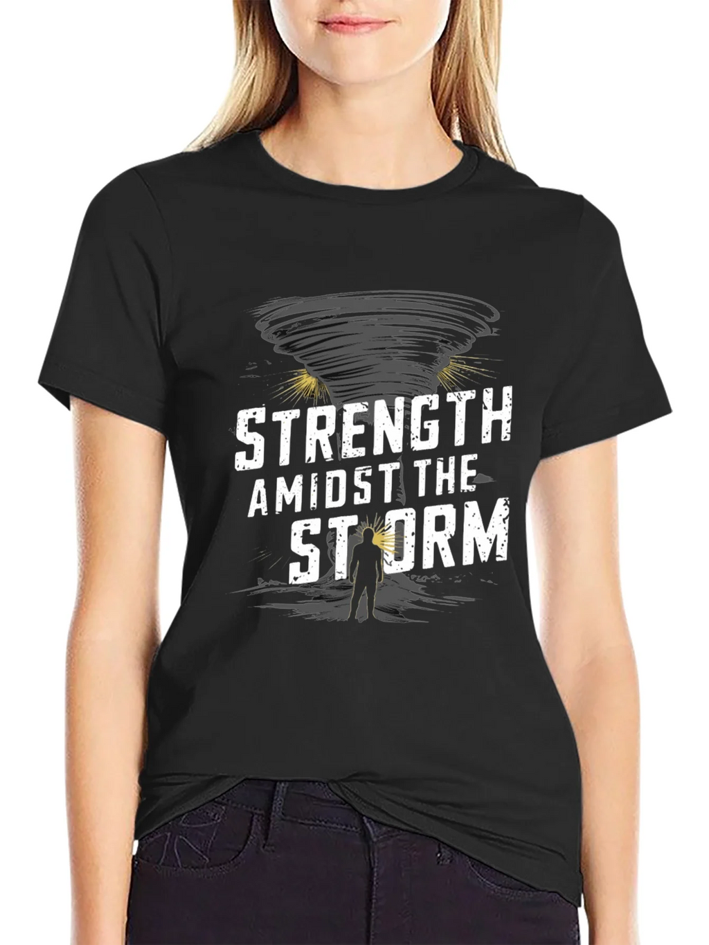 Strength Amidst the Storm Graphic T-Shirt product image 2
