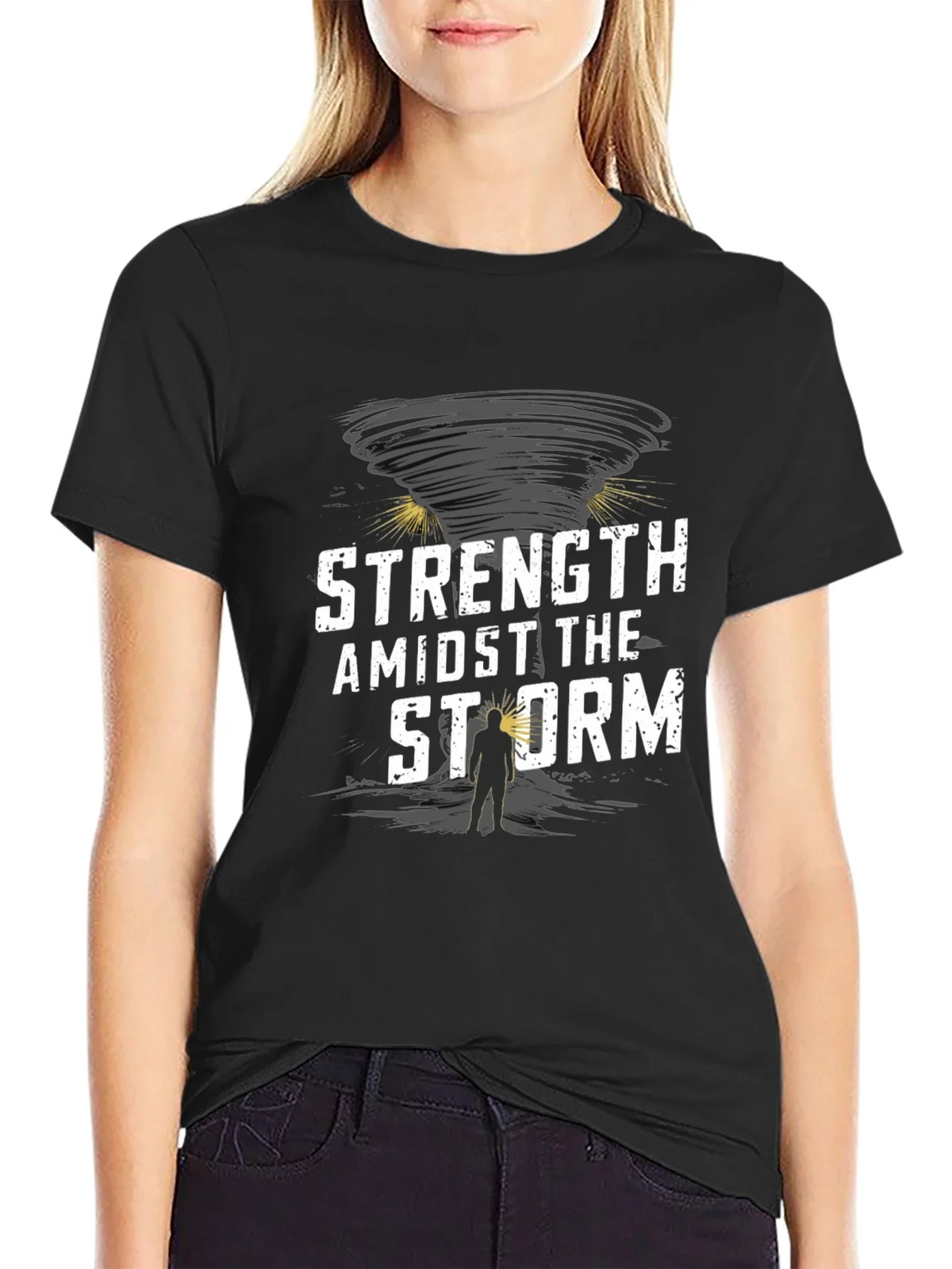 Strength Amidst the Storm Graphic T-Shirt product image 2