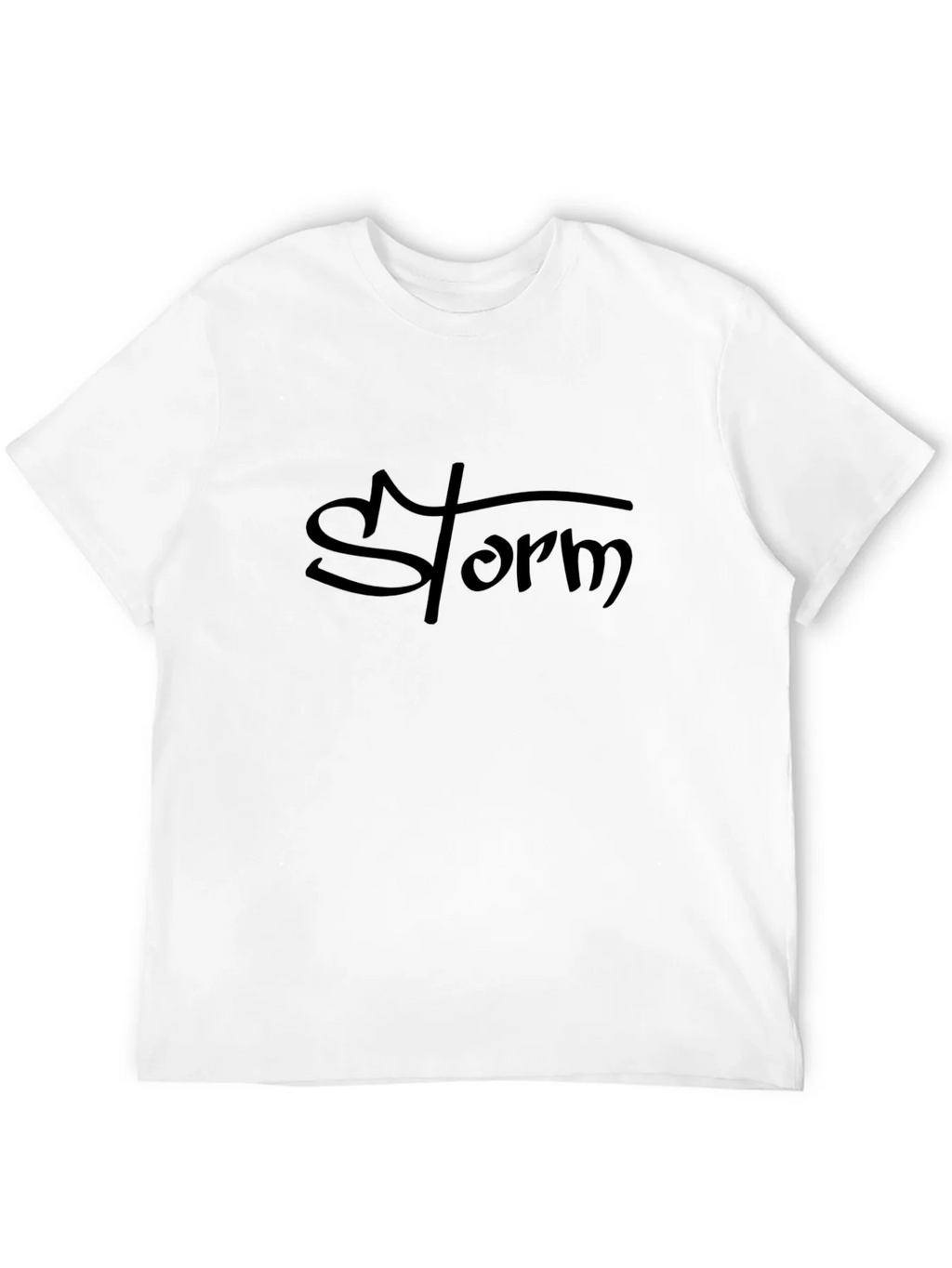 Storm Graphic Black T-Shirt - Casual Comfort product image 8