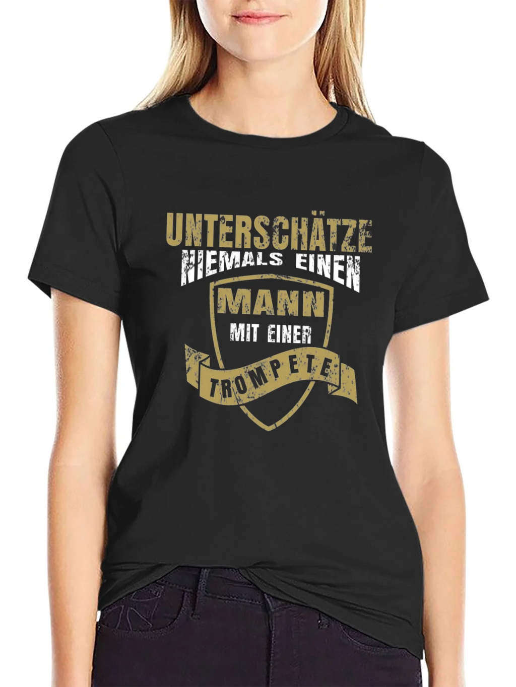 Trumpet Player T-Shirt - Never Underestimate product image 2