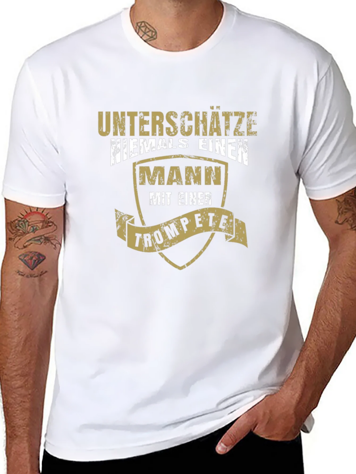 Trumpet Player T-Shirt - Never Underestimate product image 5