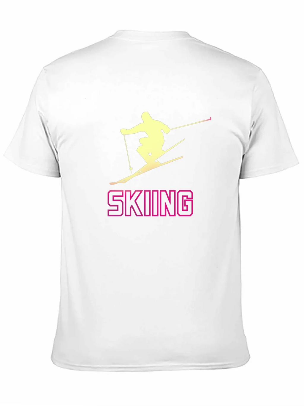 Skiing T-Shirt: Stylish Sportswear for Winter Adventures product image 10