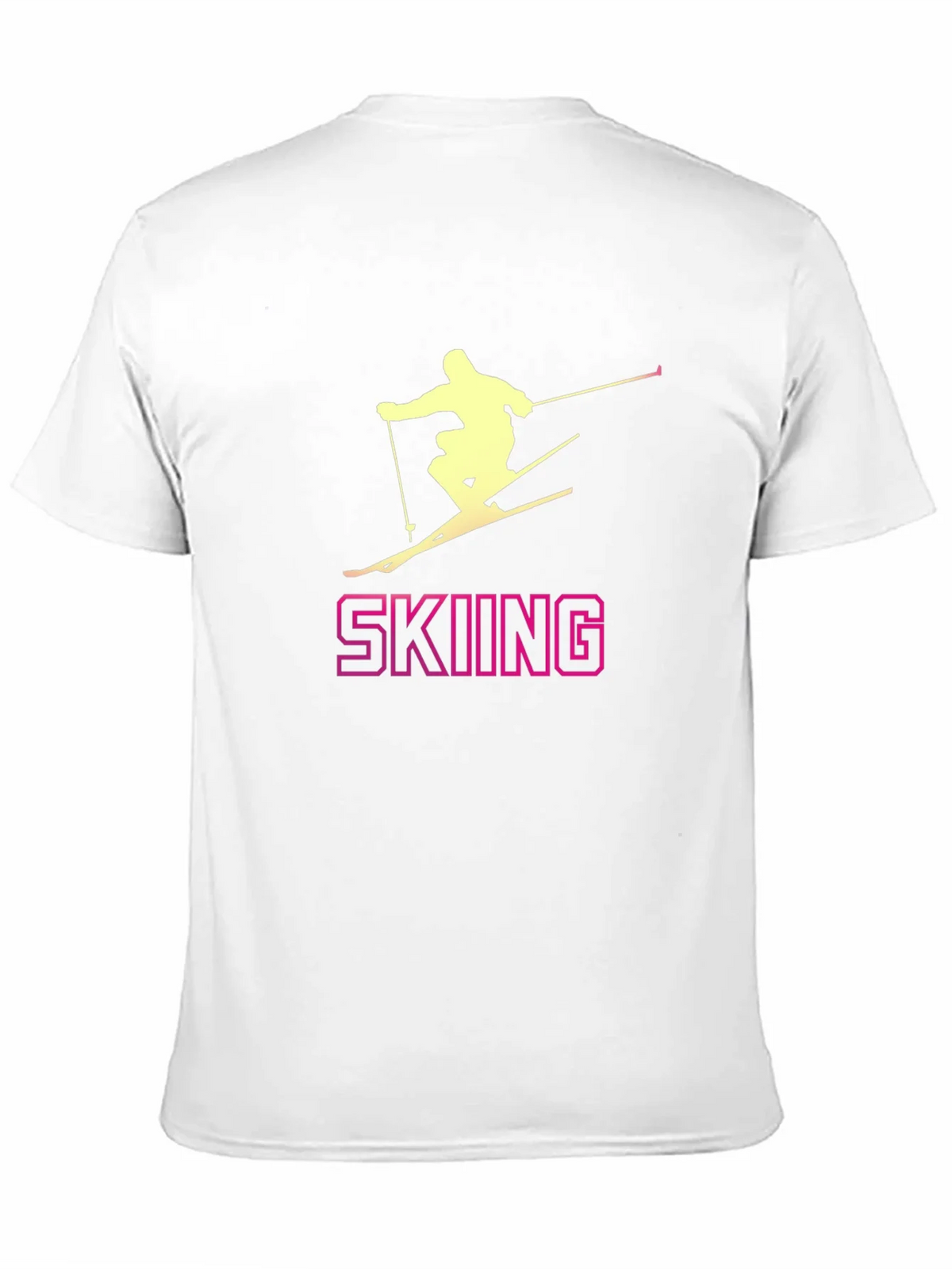 Skiing T-Shirt: Stylish Sportswear for Winter Adventures product image 10