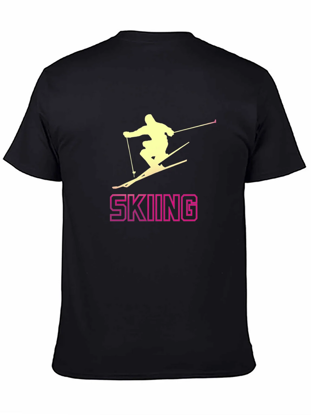 Skiing T-Shirt: Stylish Sportswear for Winter Adventures product image 4