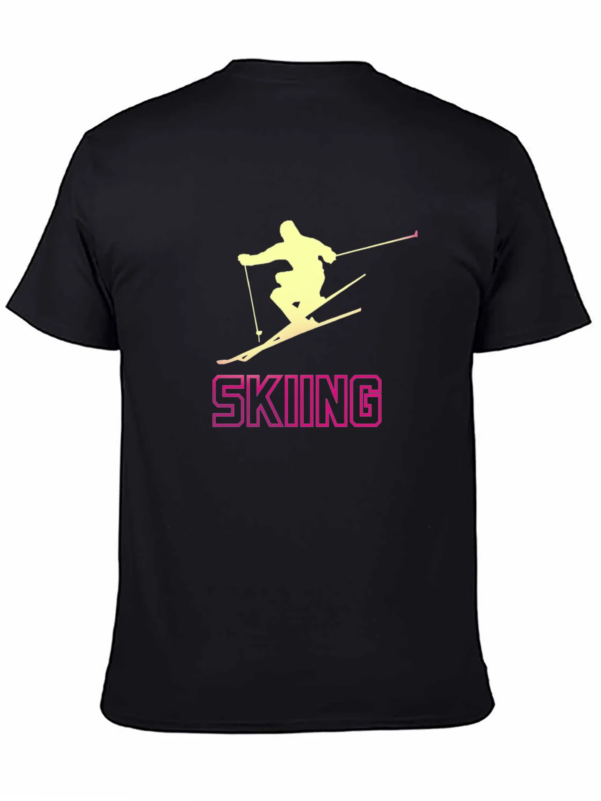 Skiing T-Shirt: Stylish Sportswear for Winter Adventures product image 4