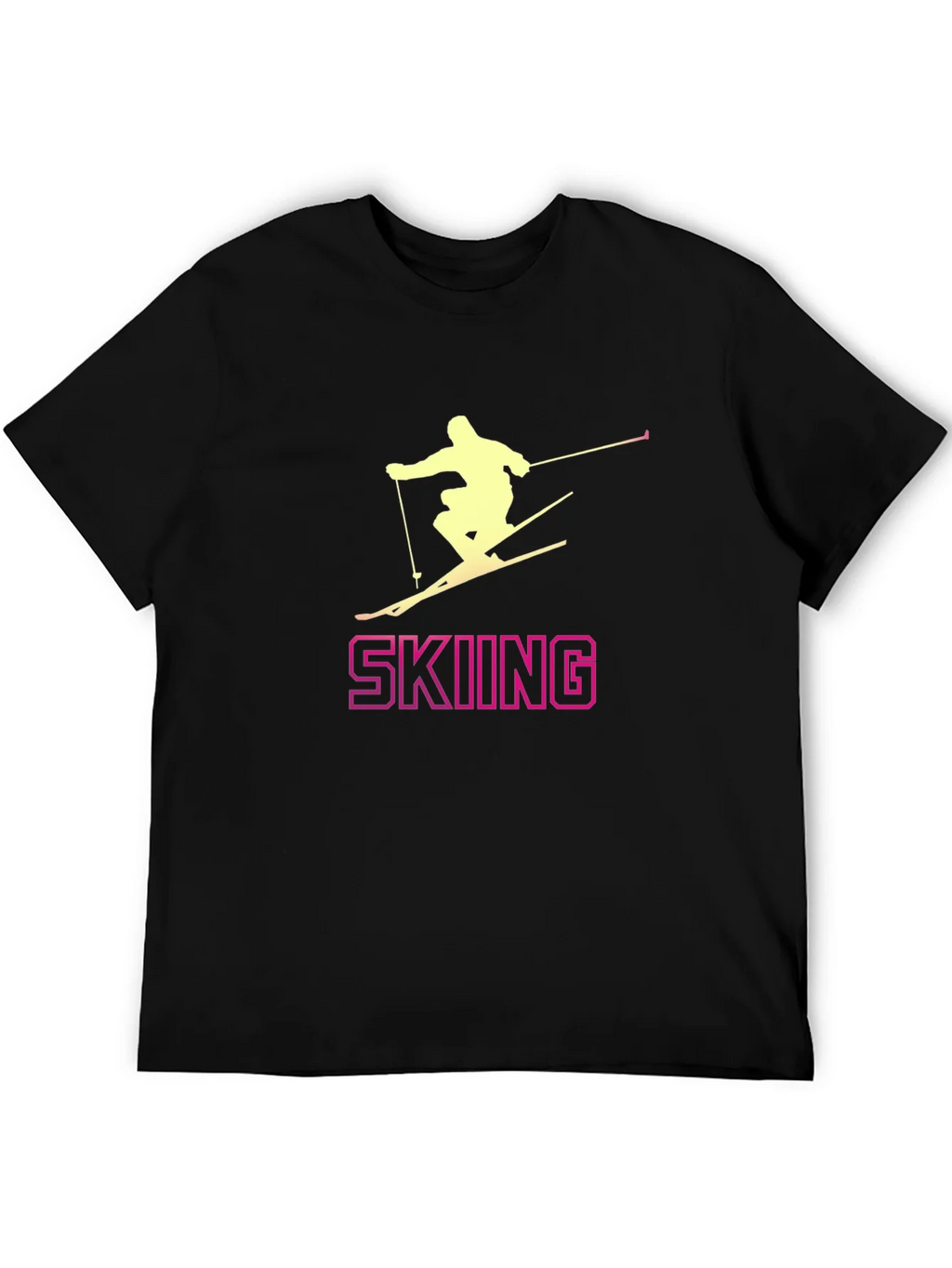 Skiing T-Shirt: Stylish Sportswear for Winter Adventures product image 5