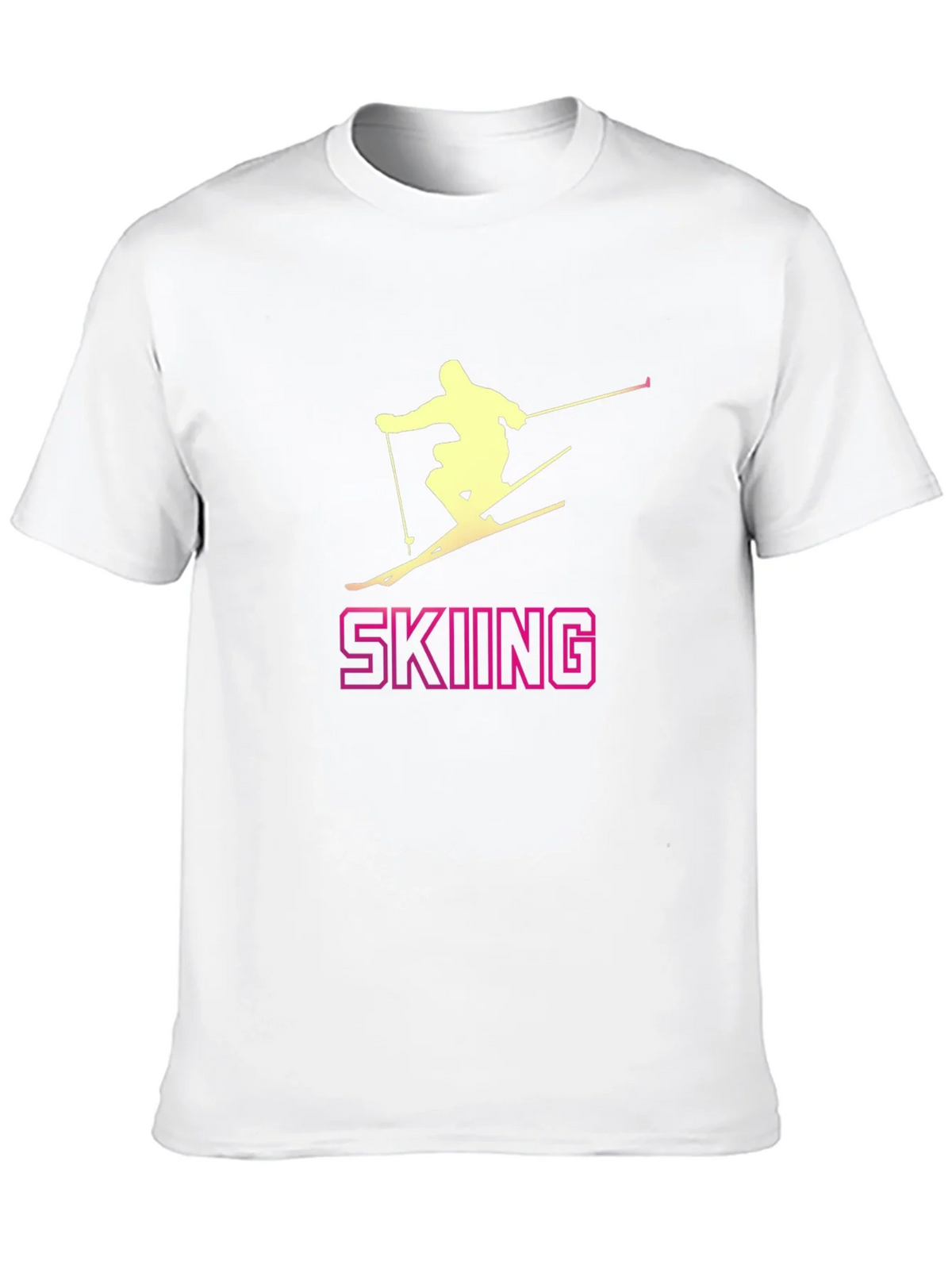 Skiing T-Shirt: Stylish Sportswear for Winter Adventures product image 9
