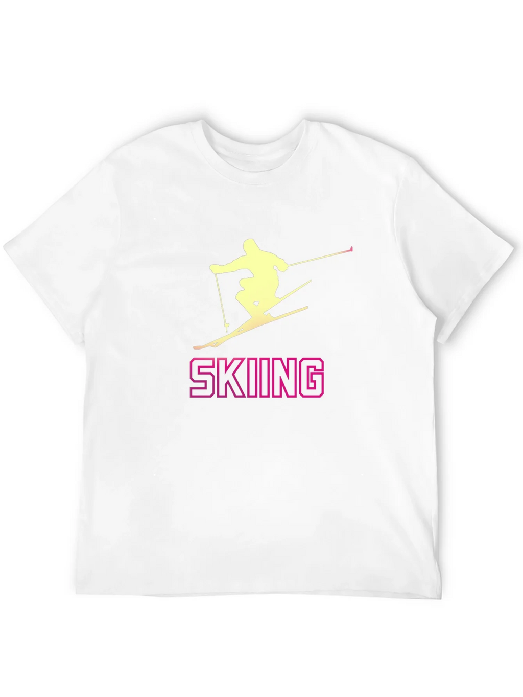 Skiing T-Shirt: Stylish Sportswear for Winter Adventures product image 11