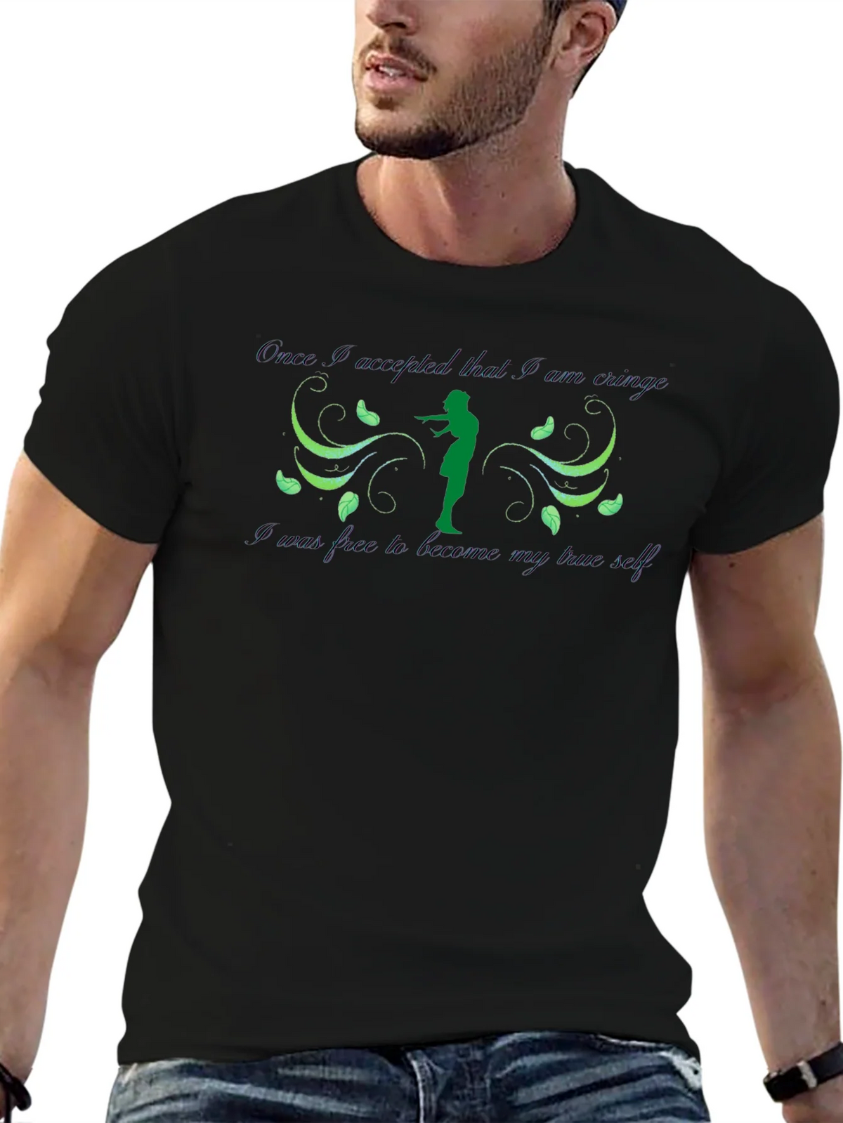 Inspiring Change Black T-Shirt product image 6