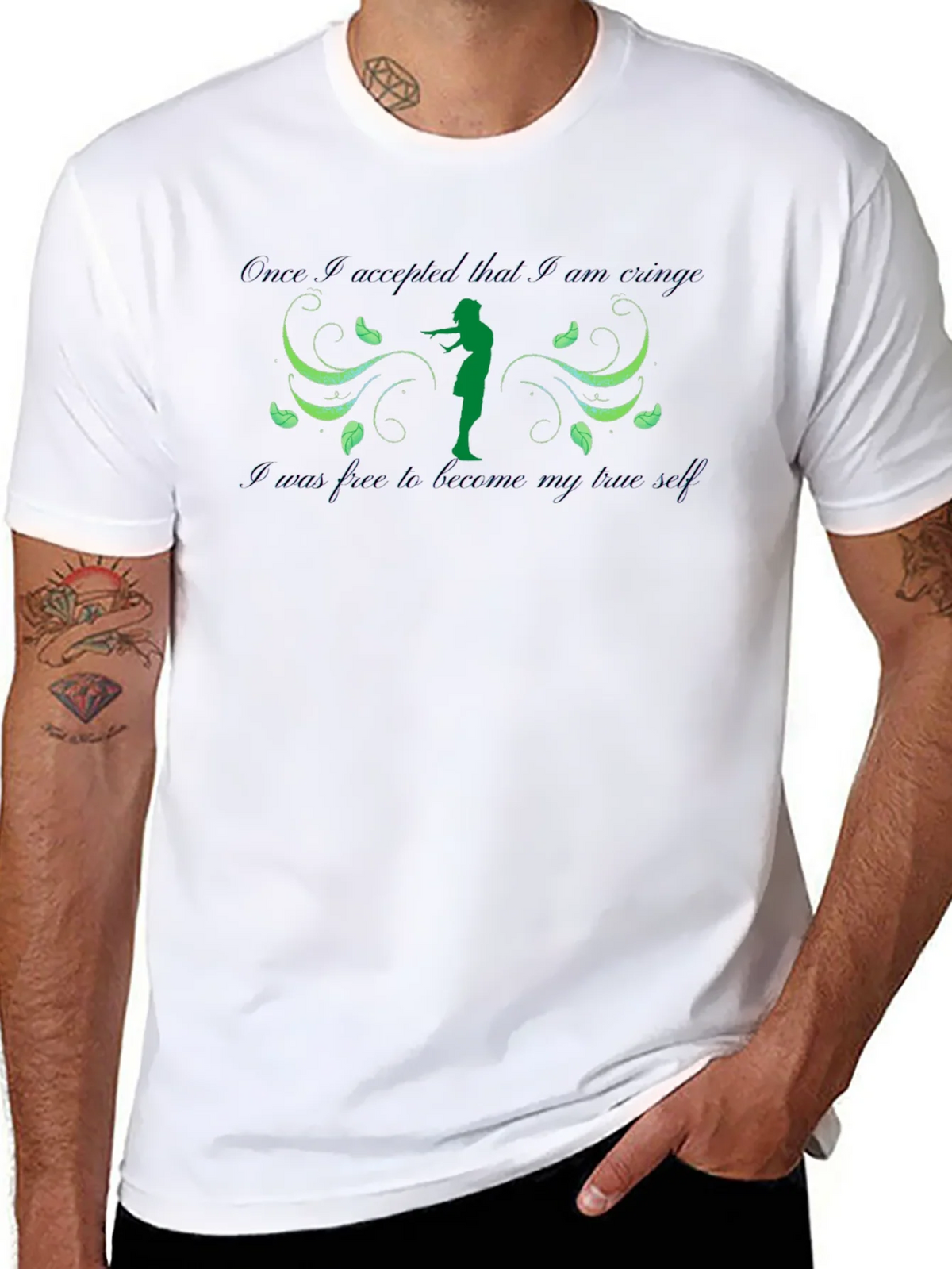 Inspiring Change Black T-Shirt product image 7