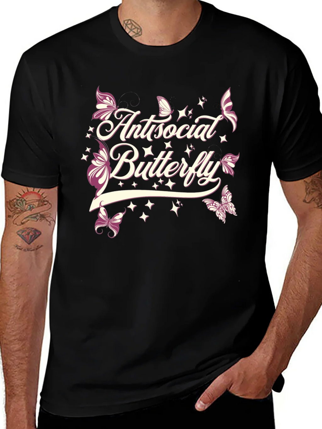 Antisocial Butterfly Graphic Tee product image 1
