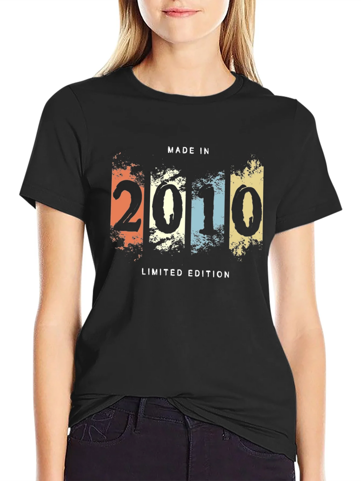 Made in 2010 Limited Edition Black T-Shirt product image 2