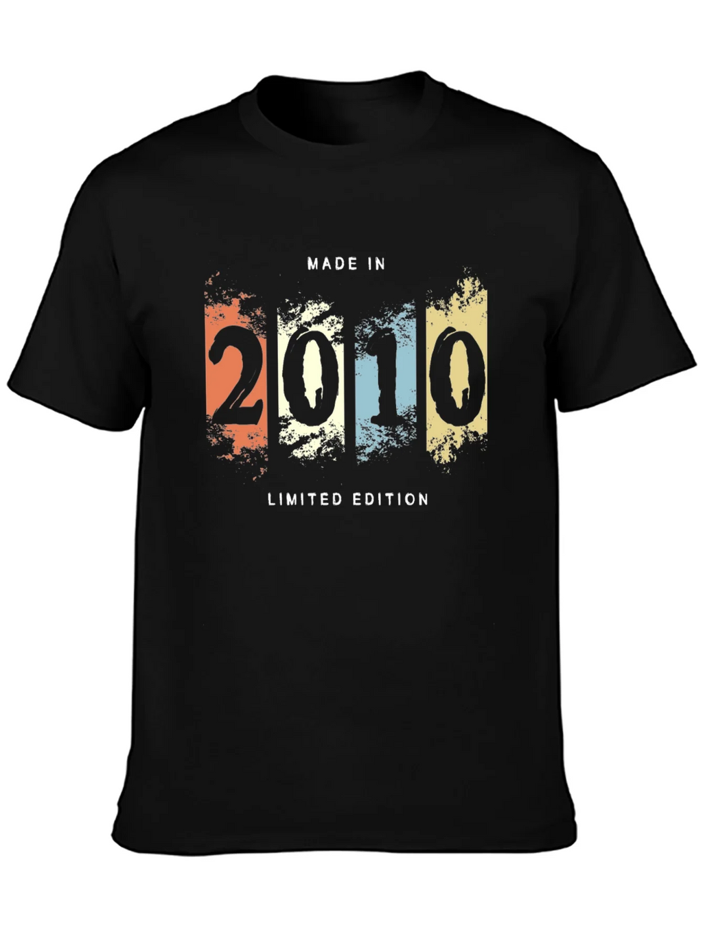 Made in 2010 Limited Edition Black T-Shirt product image 3
