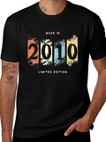 Made in 2010 Limited Edition Black T-Shirt product image 1