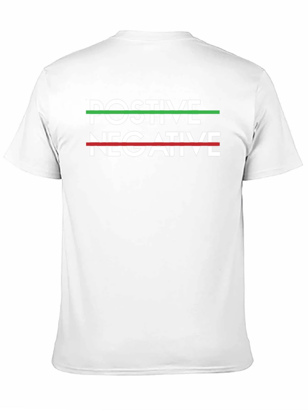 Positive Negative T-Shirt - Crew Neck Tee product image 10