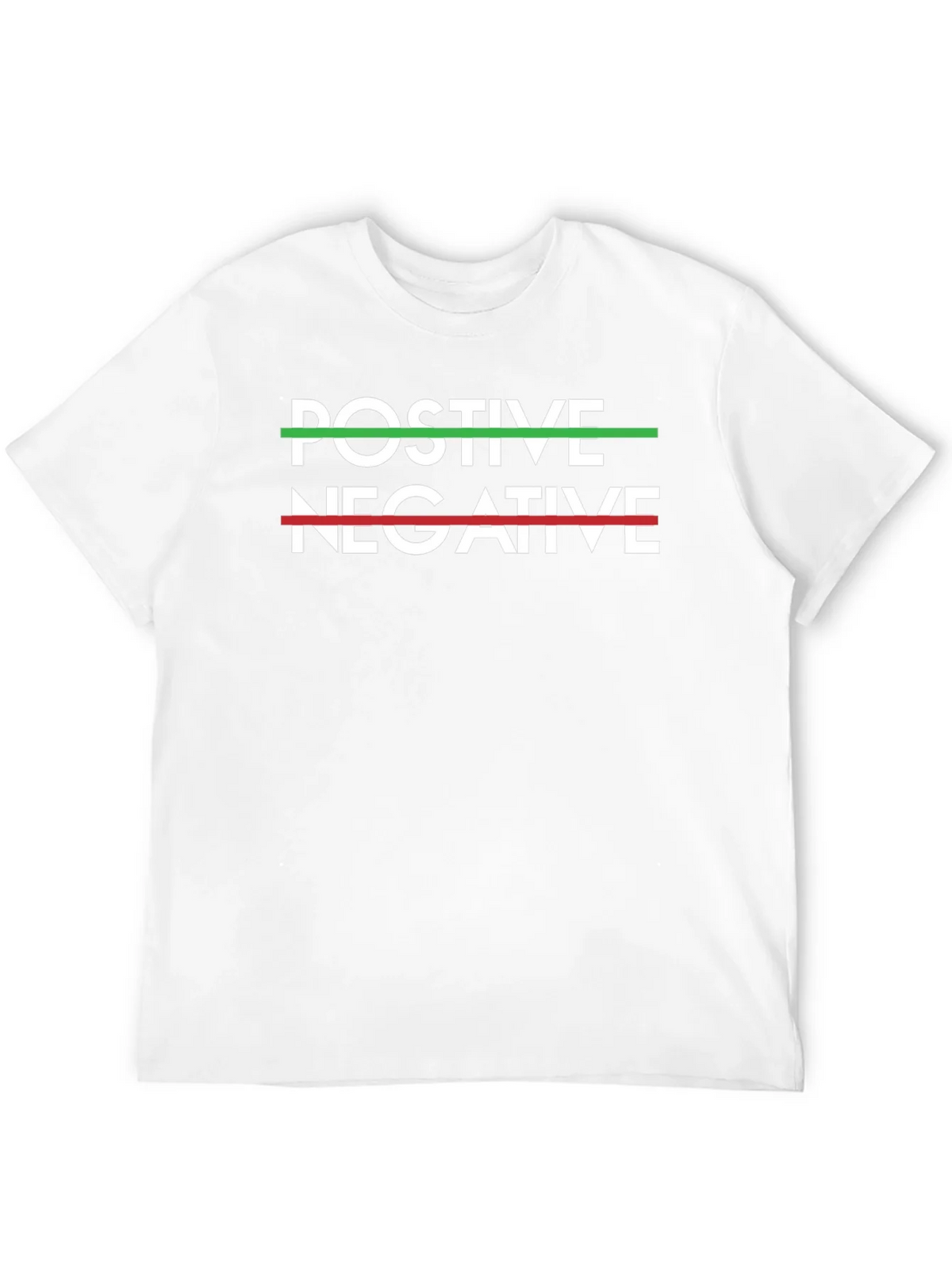 Positive Negative T-Shirt - Crew Neck Tee product image 11