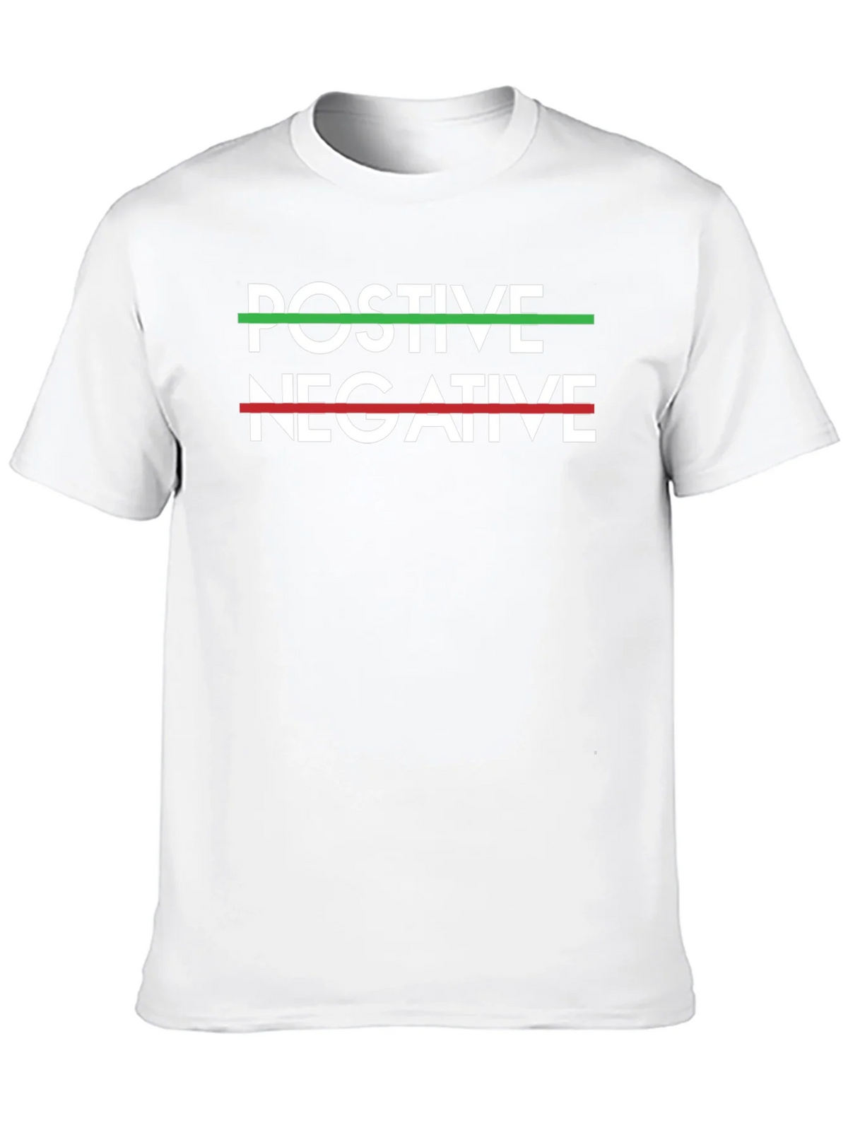 Positive Negative T-Shirt - Crew Neck Tee product image 9