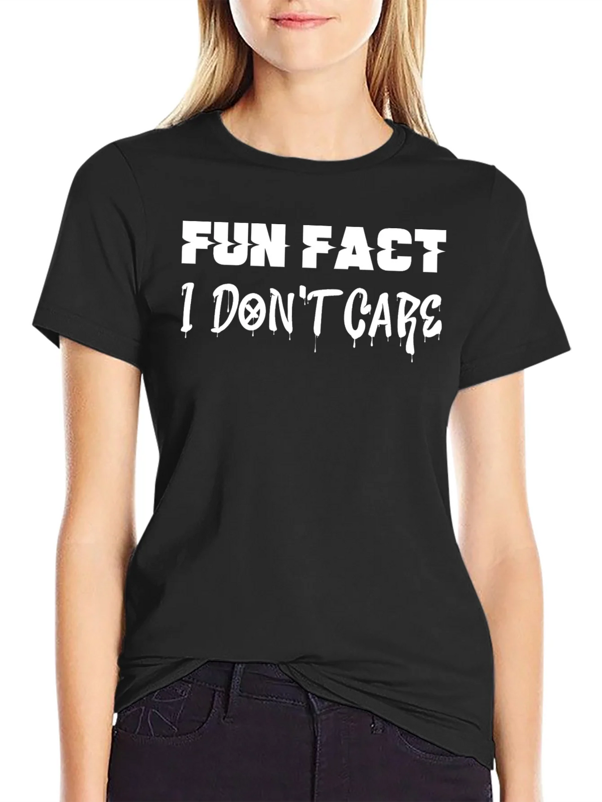 Fun Fact I Dont Care T-Shirt product image 1