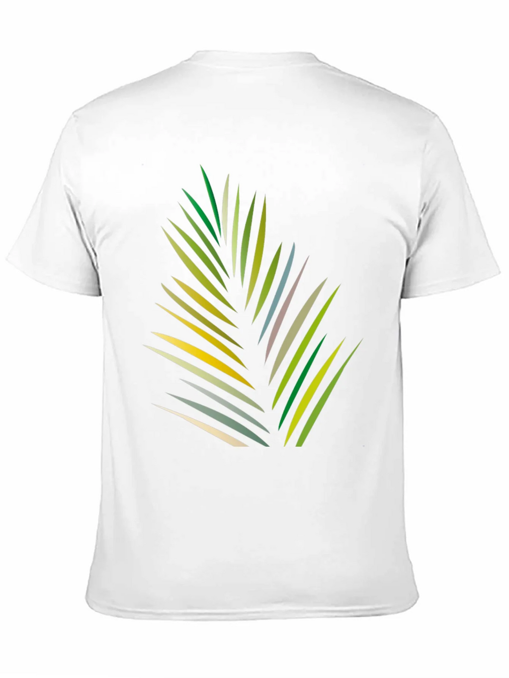 Tropical Leaf Graphic Black T-Shirt product image 10