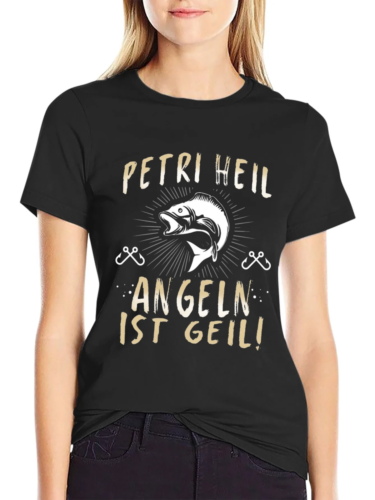 Funny Fishing T-Shirt - Petri Heil Angeln Ist Geil! product image 1
