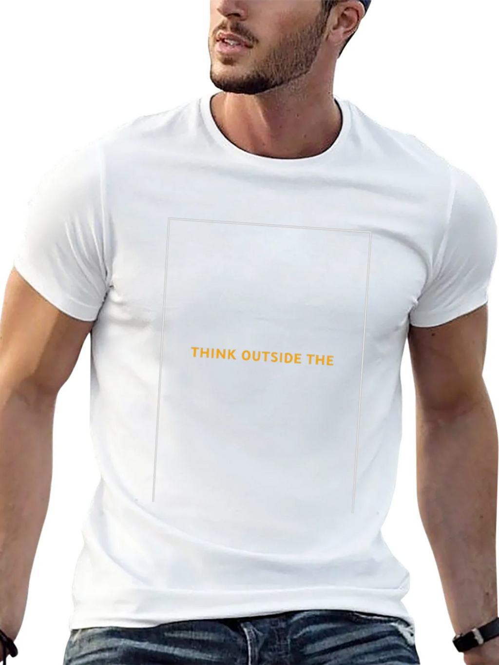 Think Outside the Box Graphic Tee - Black product image 12