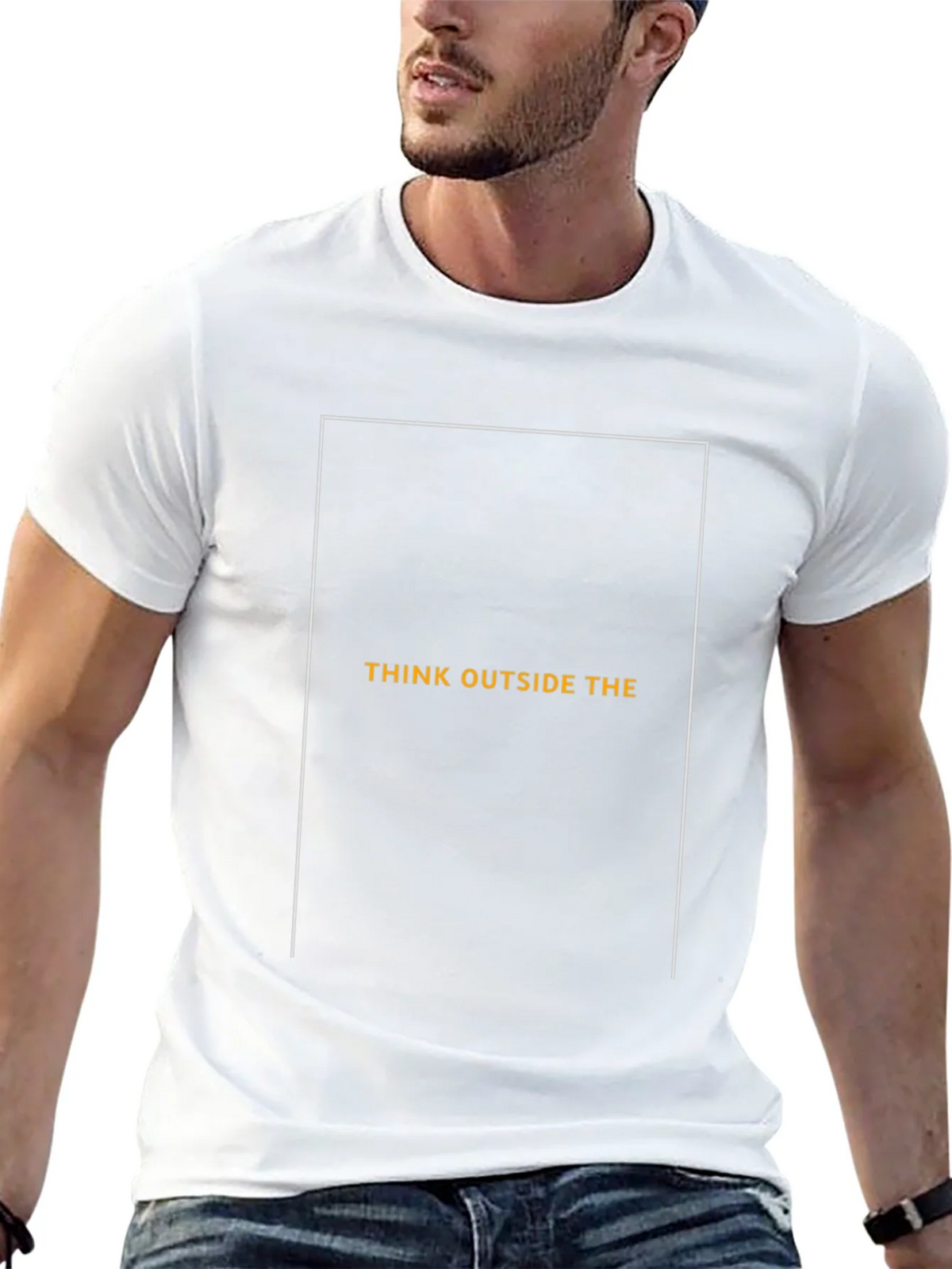 Think Outside the Box Graphic Tee - Black product image 12