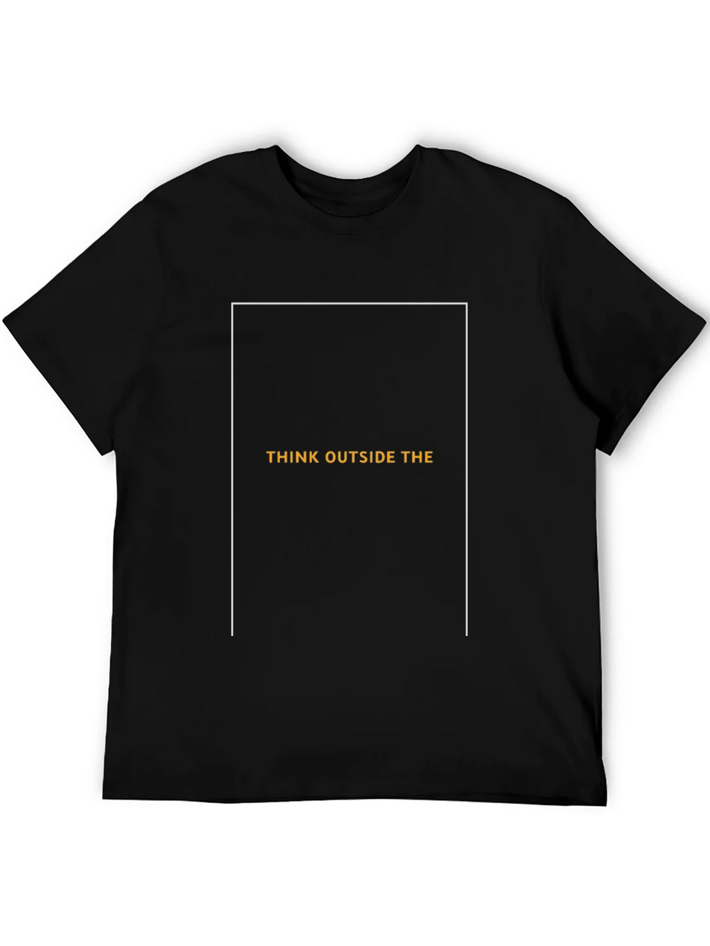 Think Outside the Box Graphic Tee - Black product image 5