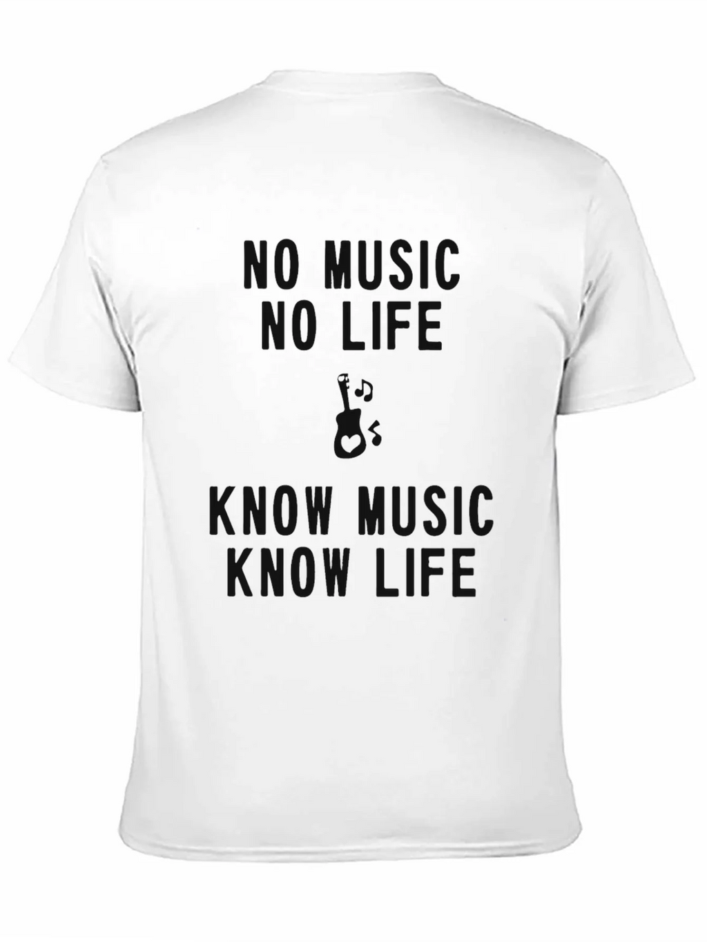 No Music No Life Graphic Tee - Black product image 10