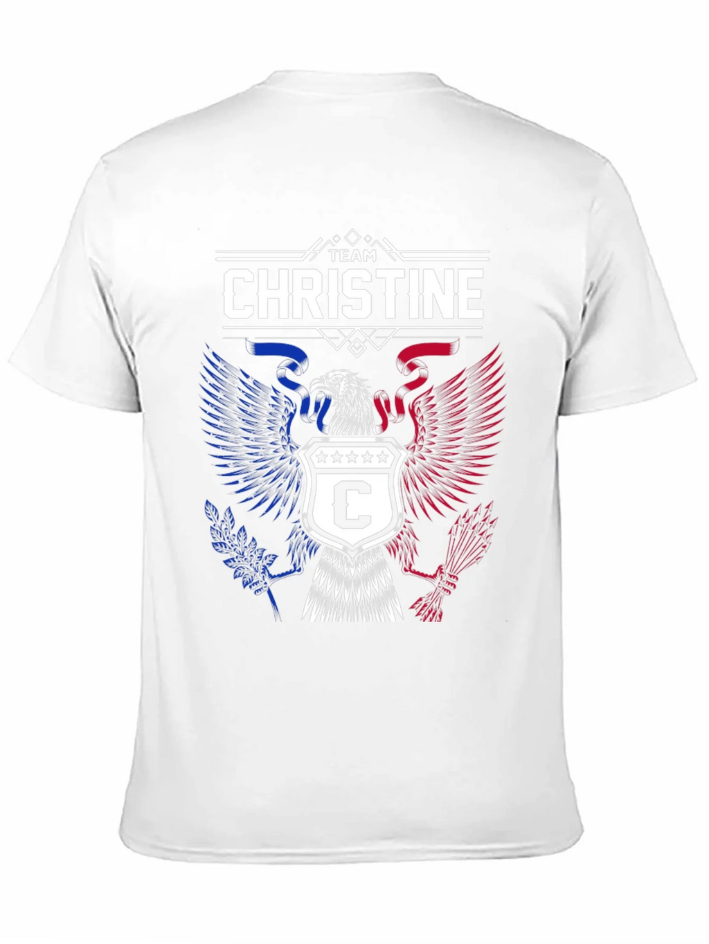 Team Christine Eagle Graphic Tee - Patriotic Design product image 10
