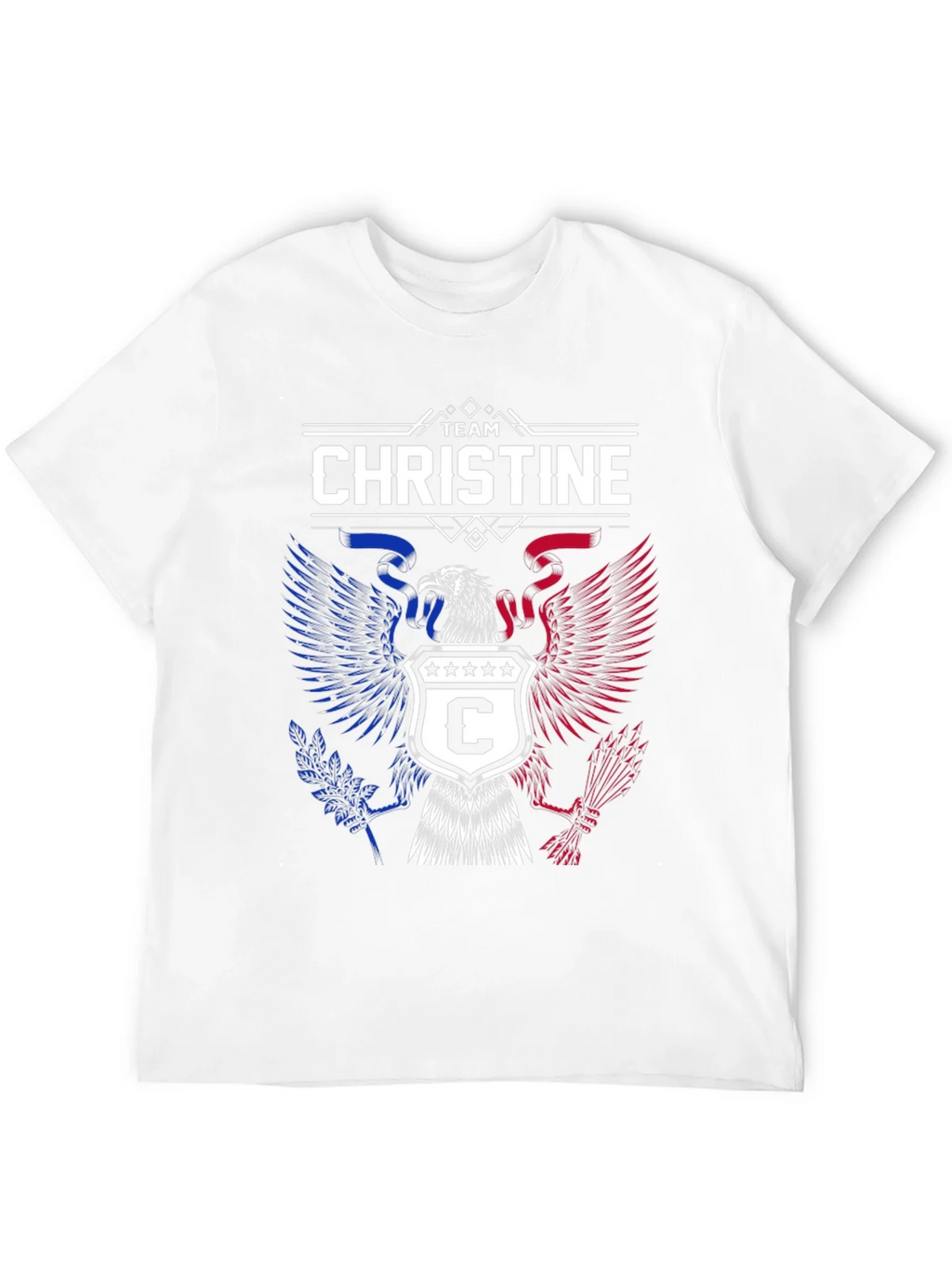 Team Christine Eagle Graphic Tee - Patriotic Design product image 11
