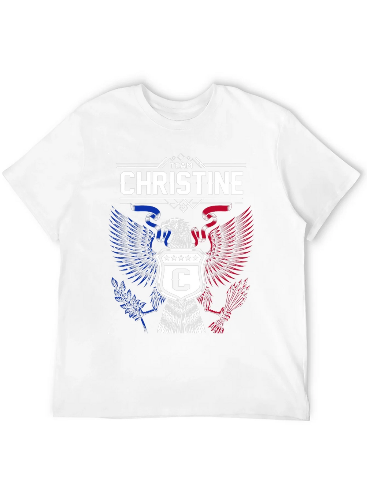 Team Christine Eagle Graphic Tee - Patriotic Design product image 11
