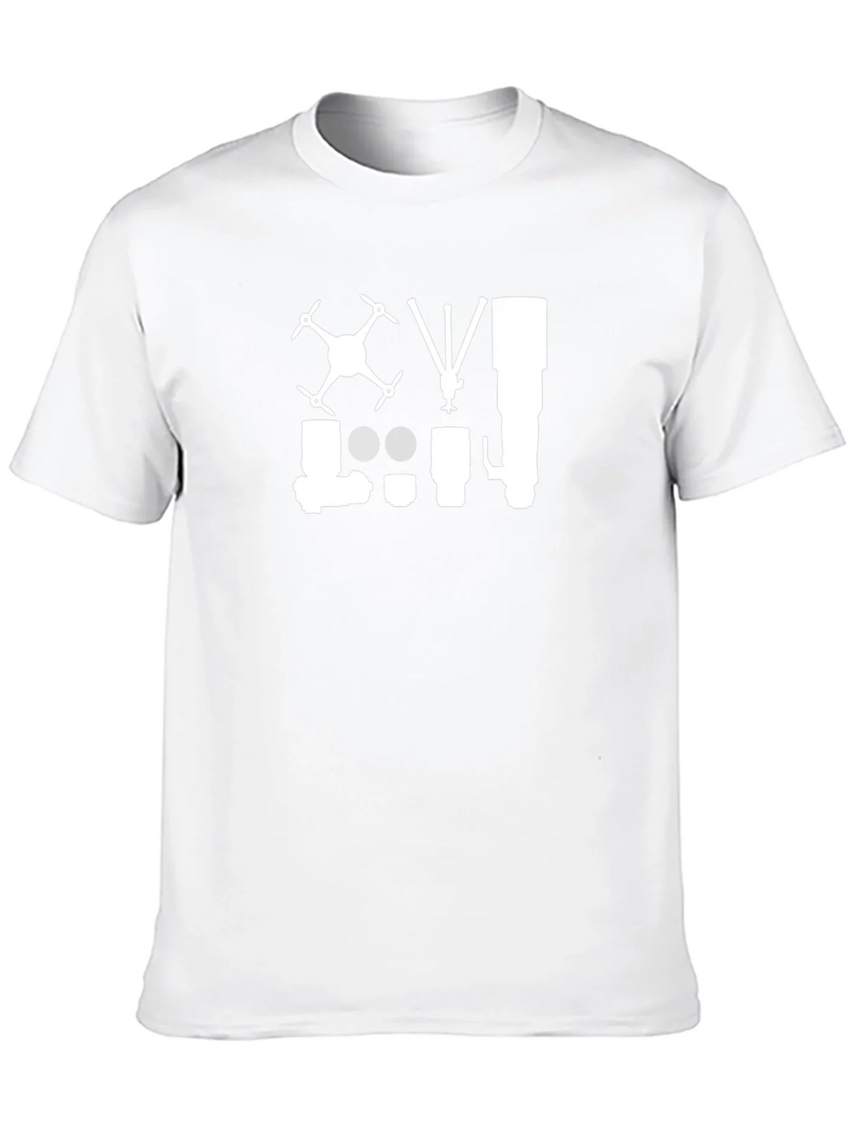 Photography Equipment Black T-Shirt product image 9