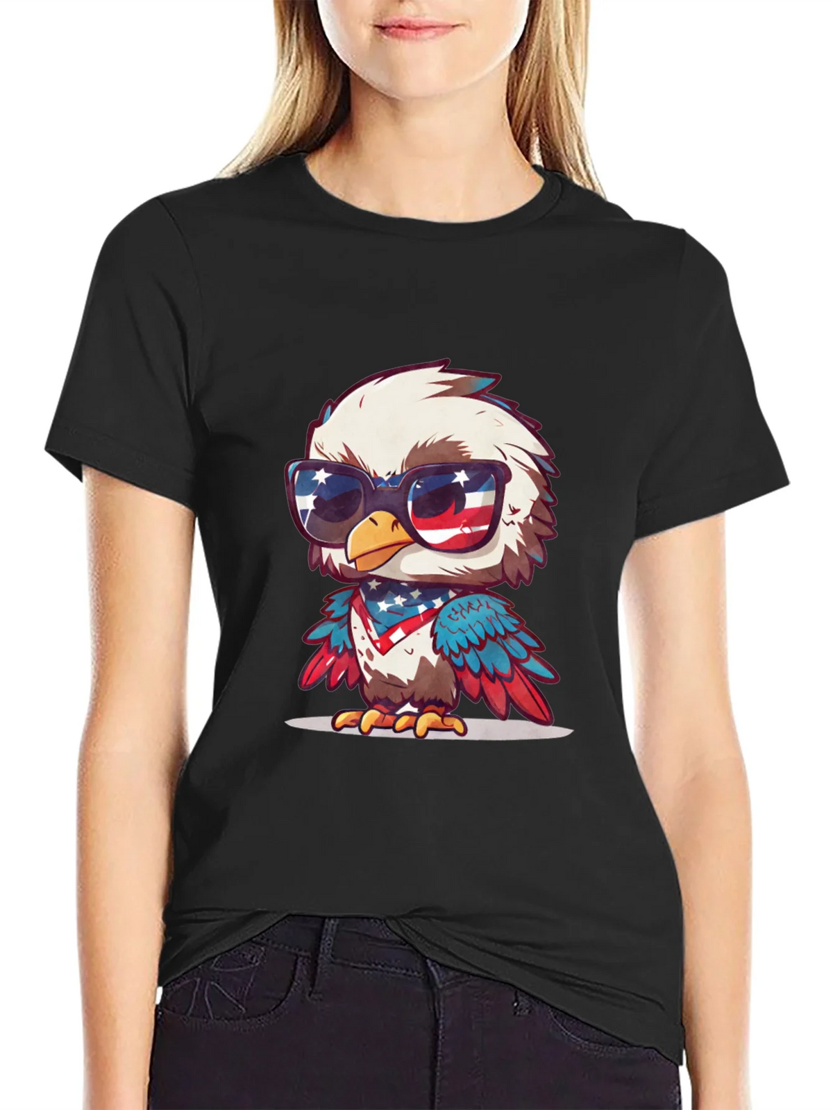 Patriotic Eagle T-Shirt product image 2