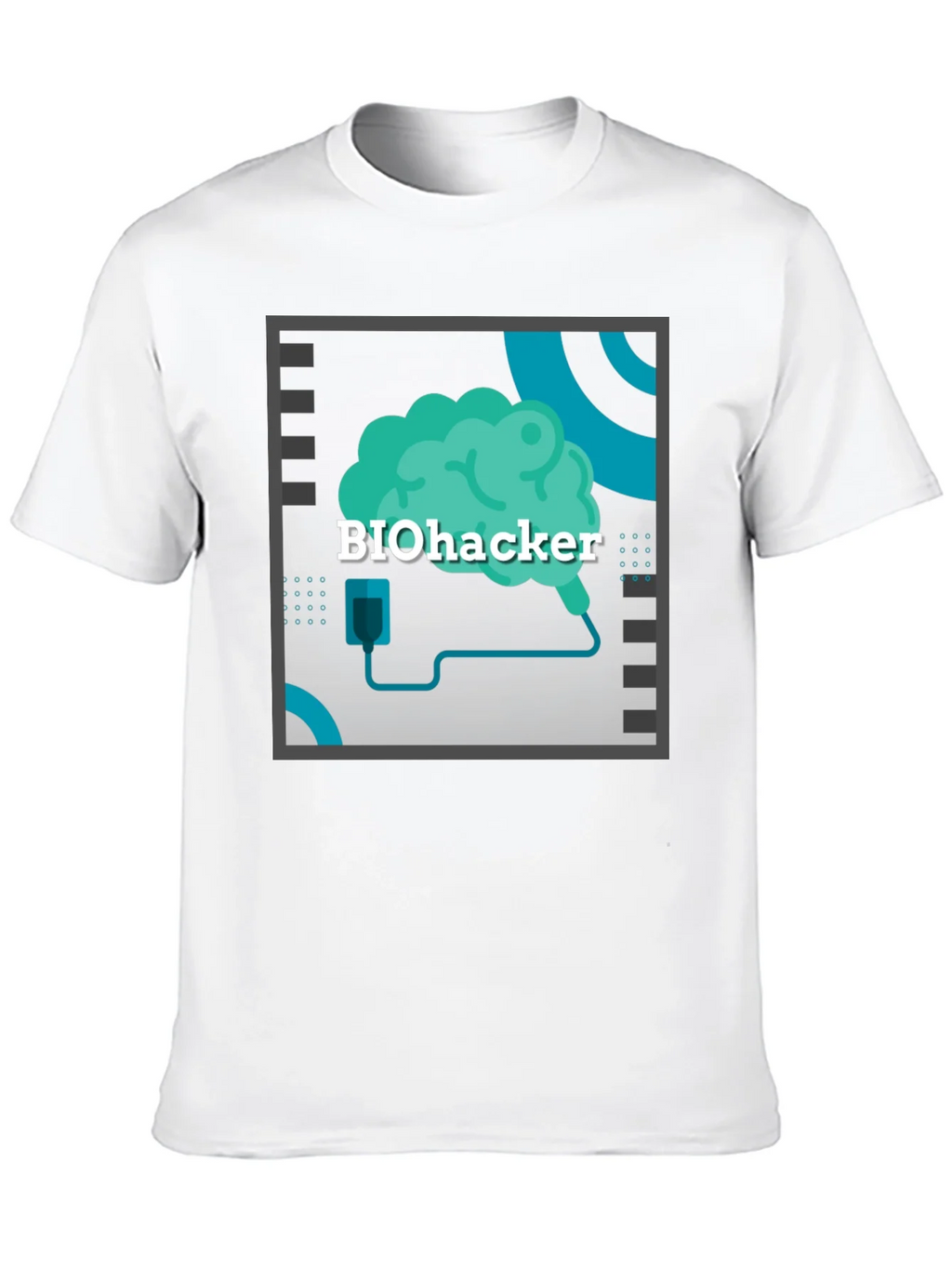 Biohacker Brain T-Shirt - Tech Inspired Apparel product image 2
