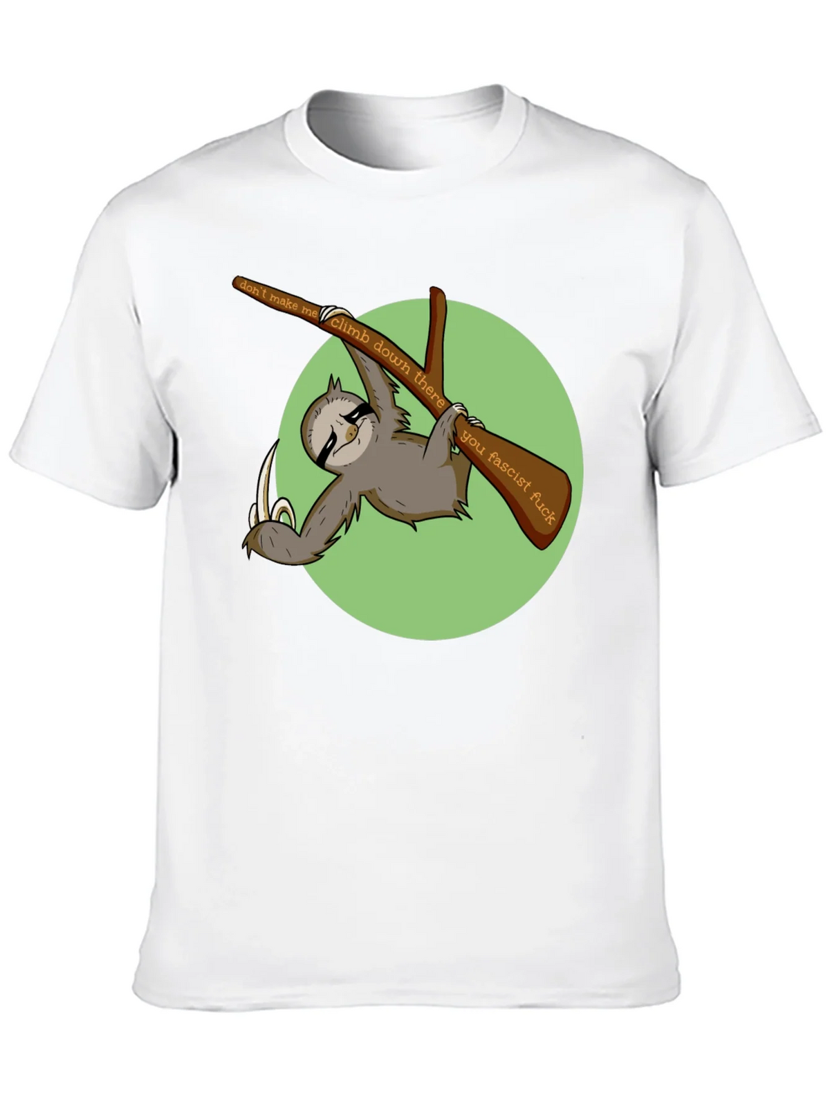 Sloth Graphic T-Shirt: Dont Make Me Climb Down product image 9