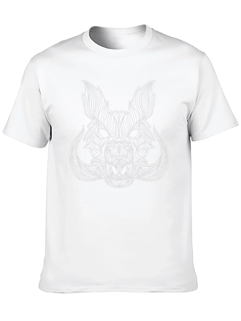 Boar Head Graphic Tee - Stylish Black T-Shirt product image 9